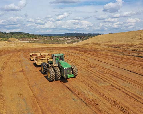 Earthwork construction