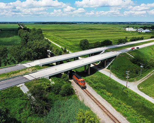 Infrastructure aerial
