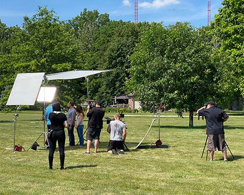 Madden Media Works production on location